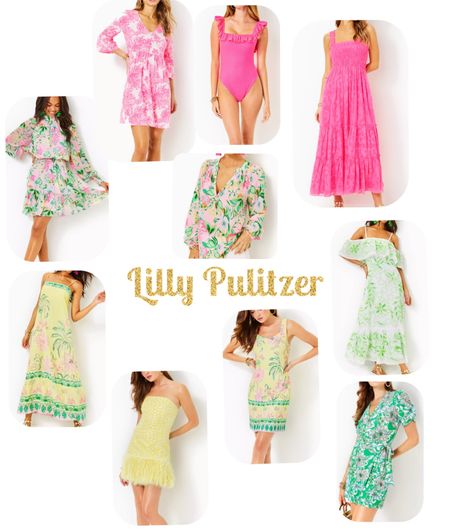 Lilly Pulitzer is all about the pink, yellow and green this season! I love these pastels for the year and think they will be utterly perfect for spring and Easter! 

#LTKswim #LTKSeasonal #LTKstyletip