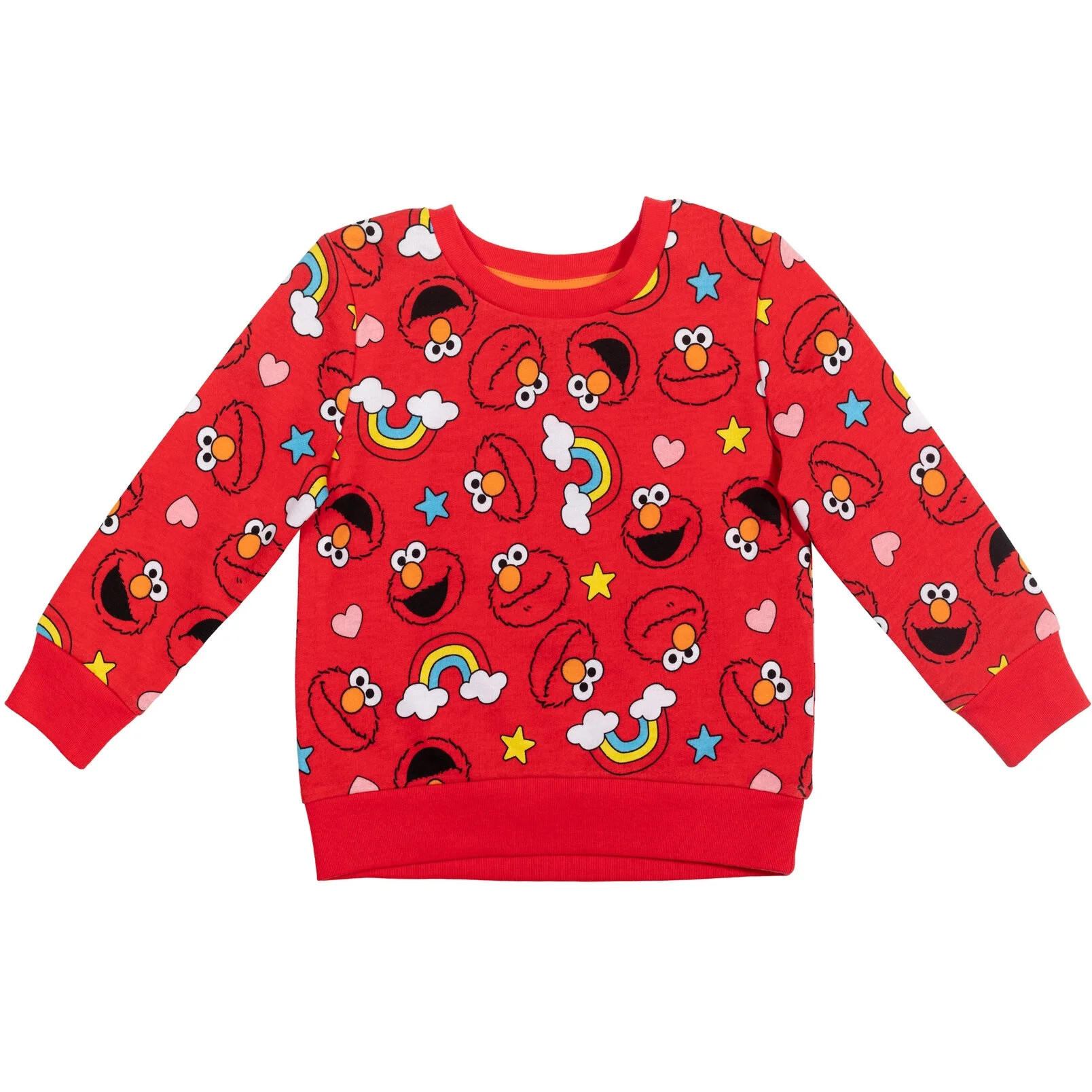 Sesame Street Elmo Infant Baby Girls Sweatshirt Infant to Little Kid - Walmart.com | Walmart (US)