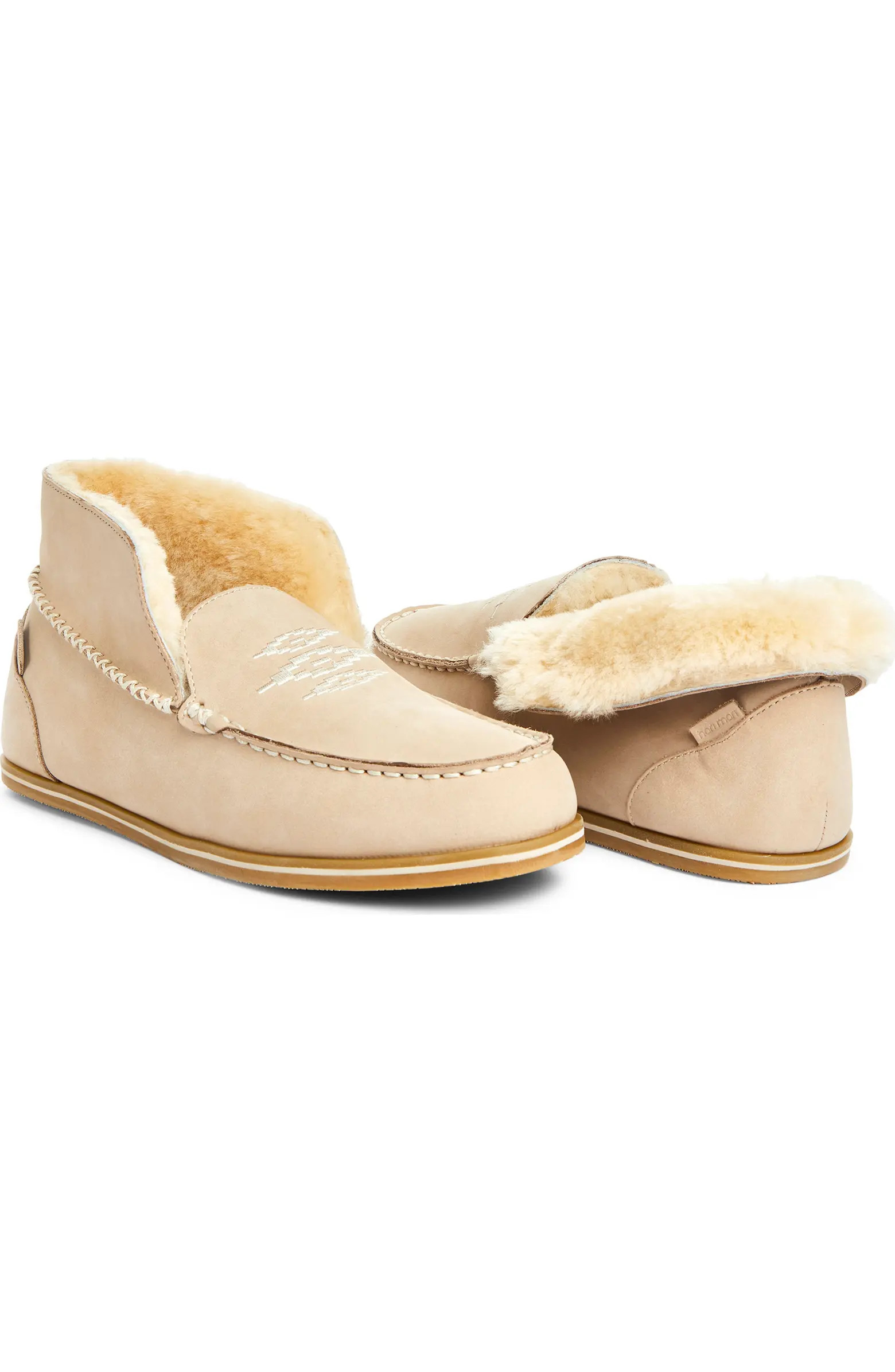 Alta Genuine Shearling Lined Slipppers | Nordstrom