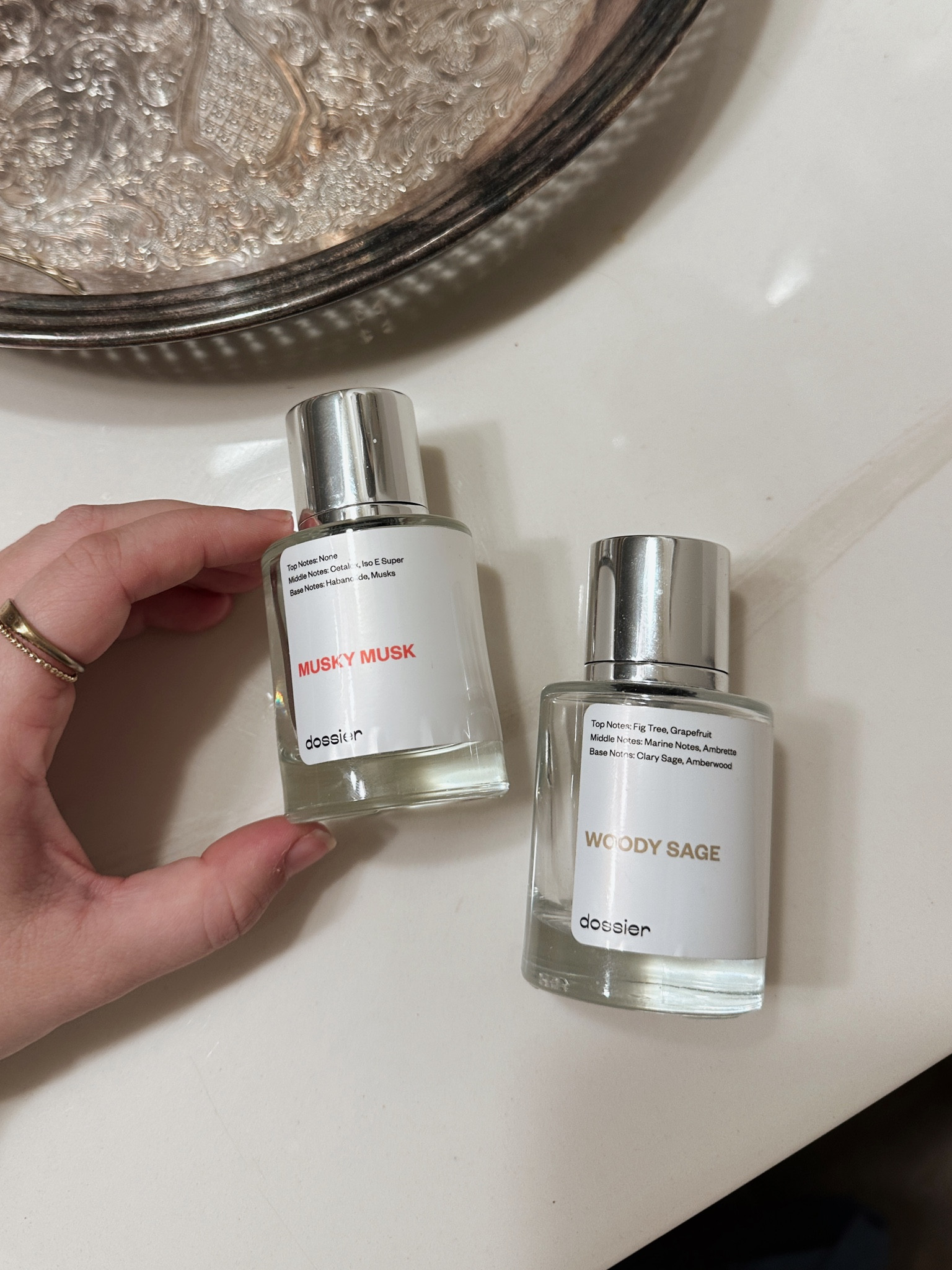 Undoubtedly my favorite scents from dossier — I wear these for everything from running errands to date nights and always get compliments on them! Both under $50 now at Walmart! 

#LTKbeauty #LTKfindsunder50 #LTKwedding