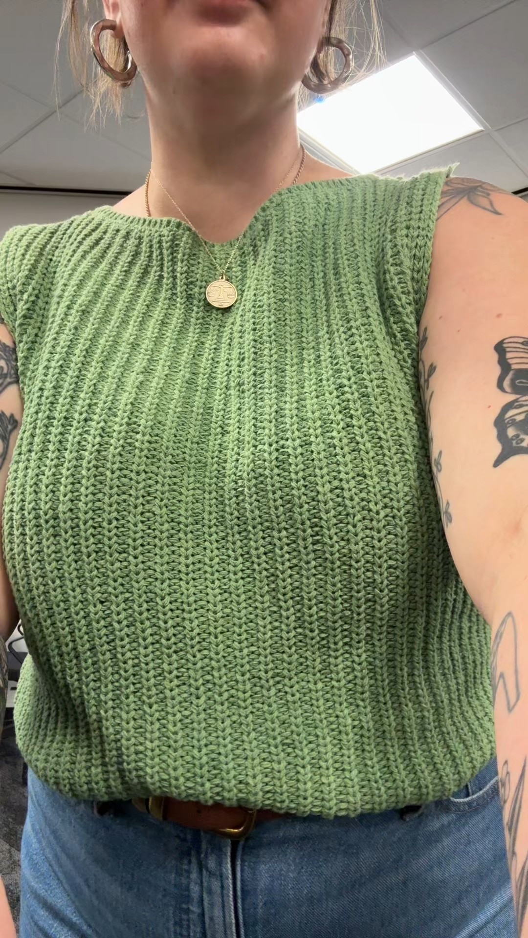 Matching my 🍵 today! Top is old from Abercrombie. 

#LTKMidsize #LTKShoeCrush #LTKSummerEdit