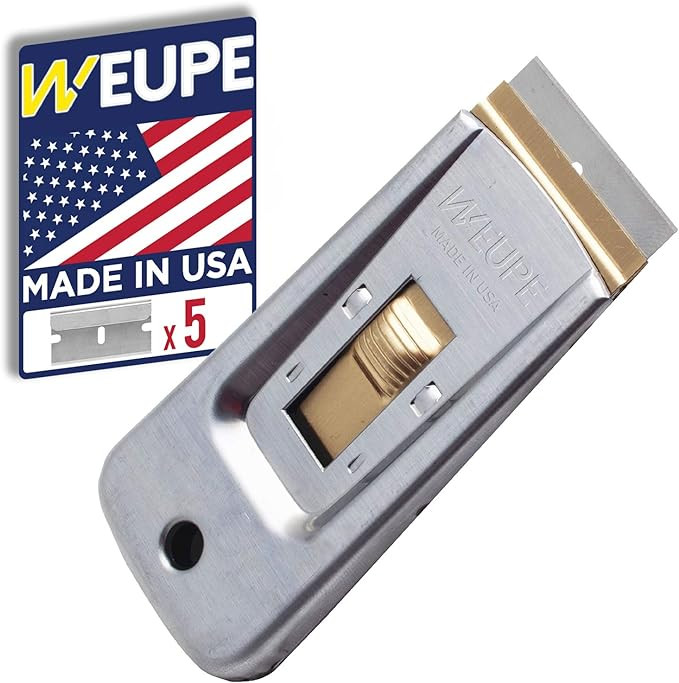 WEUPE Razor Blade Scraper Tools (Set of 1), Window Scraper, Glass Cooktop Scraper & Paint Scraper... | Amazon (US)