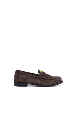 Classic Loafer (Chocolate Suede) | Holland Cooper