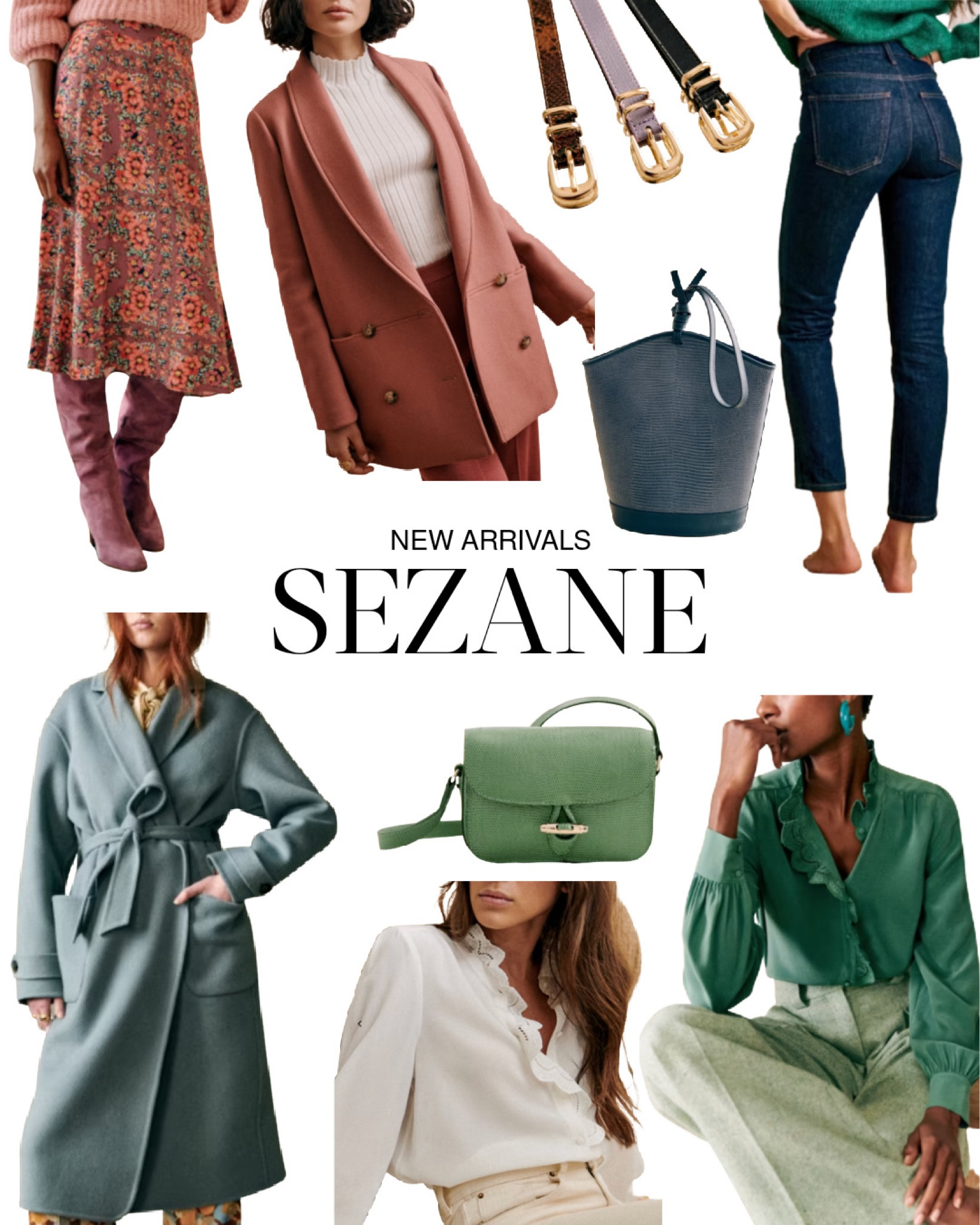 So much gorgeous color in Sezane’s new collection! 🌈 I got the white blouse and the belt in mauve. 



Sezane, Sezane New Arrivals, Winter to Spring Fashion, Parisian Fashion, Parisian Style, Sezane Coat, Sezane Skirt, Sezane Blouse, Sezane Bag

#LTKunder100 #LTKstyletip #LTKSeasonal
