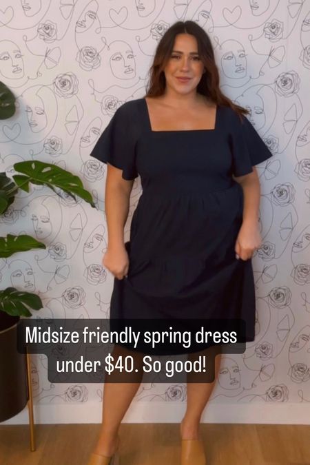 MIDI spring dress
Midsize dress
Dress with pockets

#LTKunder50 #LTKcurves #LTKGiftGuide