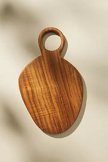 Teak Wood Serving Board | Anthropologie (US)