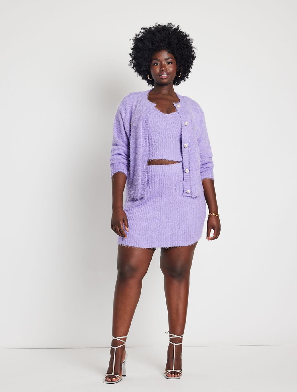 Sweater Mini Skirt with Pockets | Eloquii