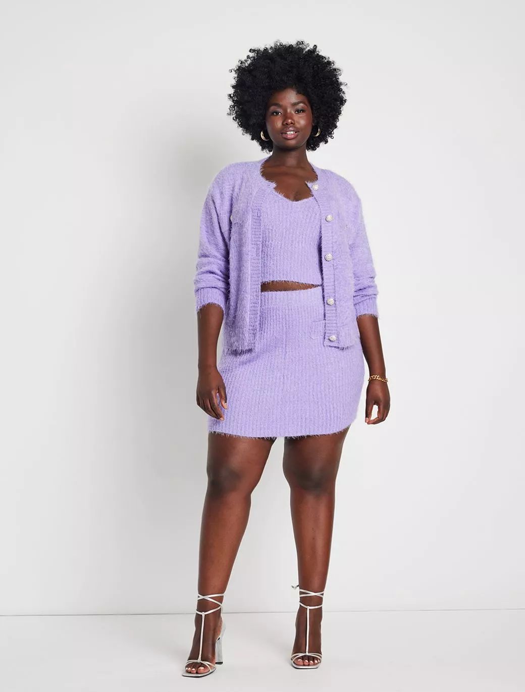 Sweater Mini Skirt with Pockets | Eloquii