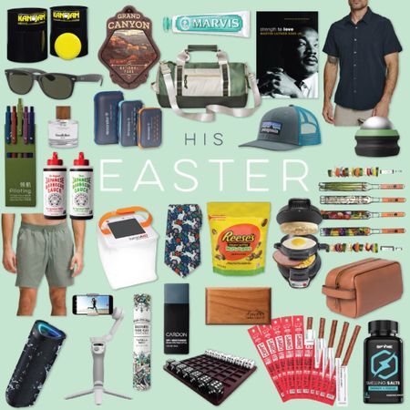 This Easter, treat that special man in your life to gifts he'll love! From stylish accessories, treats, and gadgets galore, our Easter gift guide for men has everything you need to make his holiday extra memorable.

#EasterGifts #MensFashion #GadgetGifts

#LTKfamily #LTKSeasonal #LTKmens