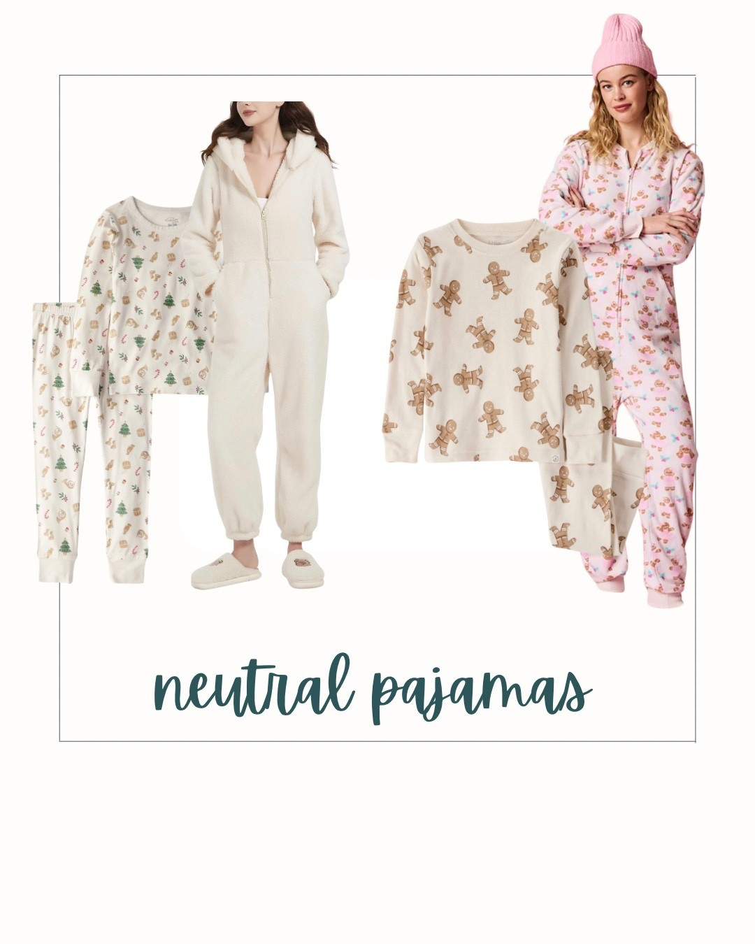 I always give my kids pajamas and a stuffed animal on Christmas eve (a tradition carried on from my childhood) - but I always run into the predicament of wanting to give them pajamas they’ll wear into Christmas Day, but also not wanting to buy in-your-face Christmas PJs at the end of the season. These two options are Christmas-adjacent without being bold (I’ll admit, it bothers me to see red and green pjs in march 😜). These options work for adult/big kid/little kid and boy/girl! 

#LTKSeasonal #LTKHoliday #LTKKids
