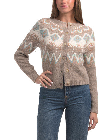 Fair Isle Cardigan | TJ Maxx