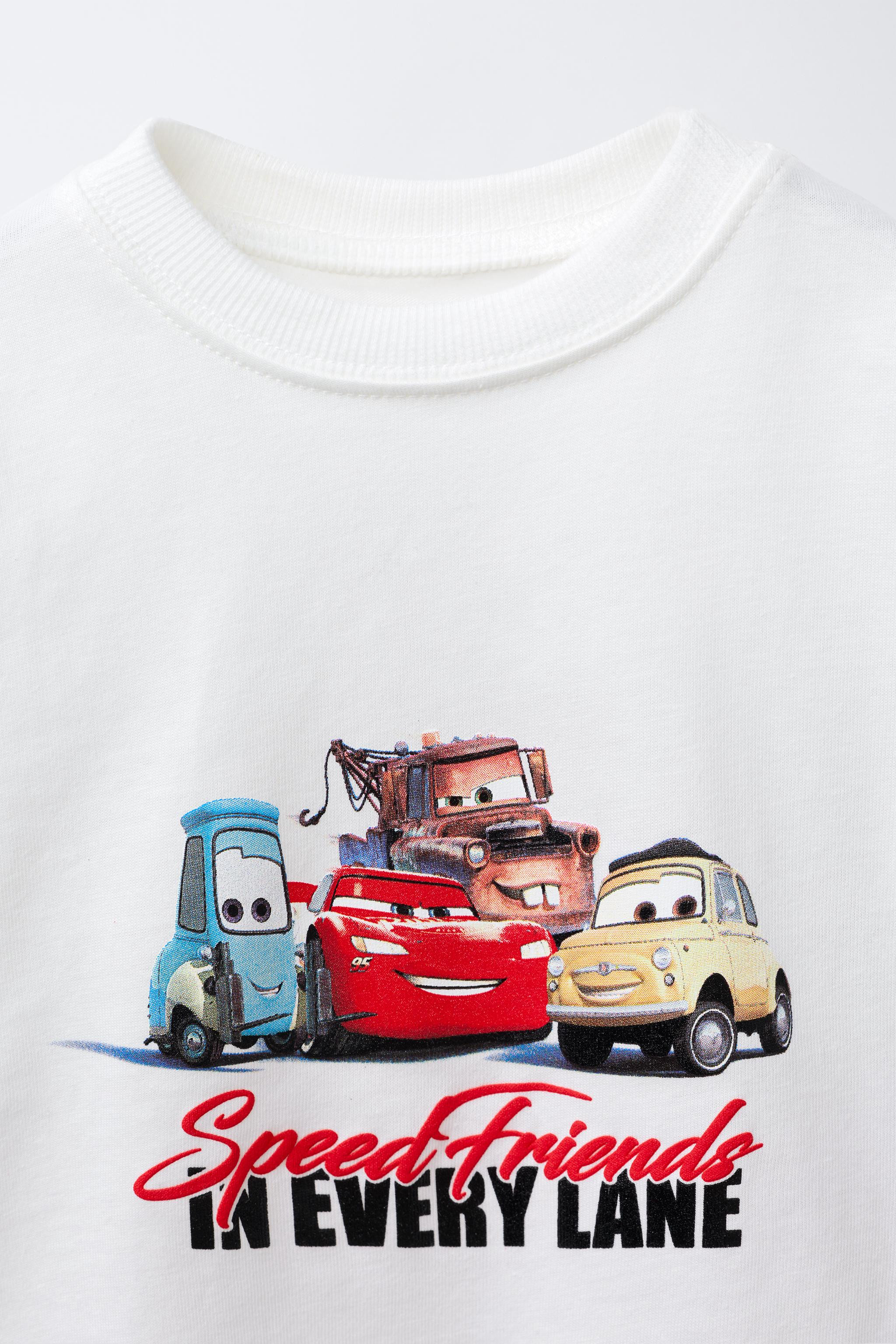 CARS LIGHTNING MCQUEEN AND FRIENDS © DISNEY T-SHIRT | Zara US