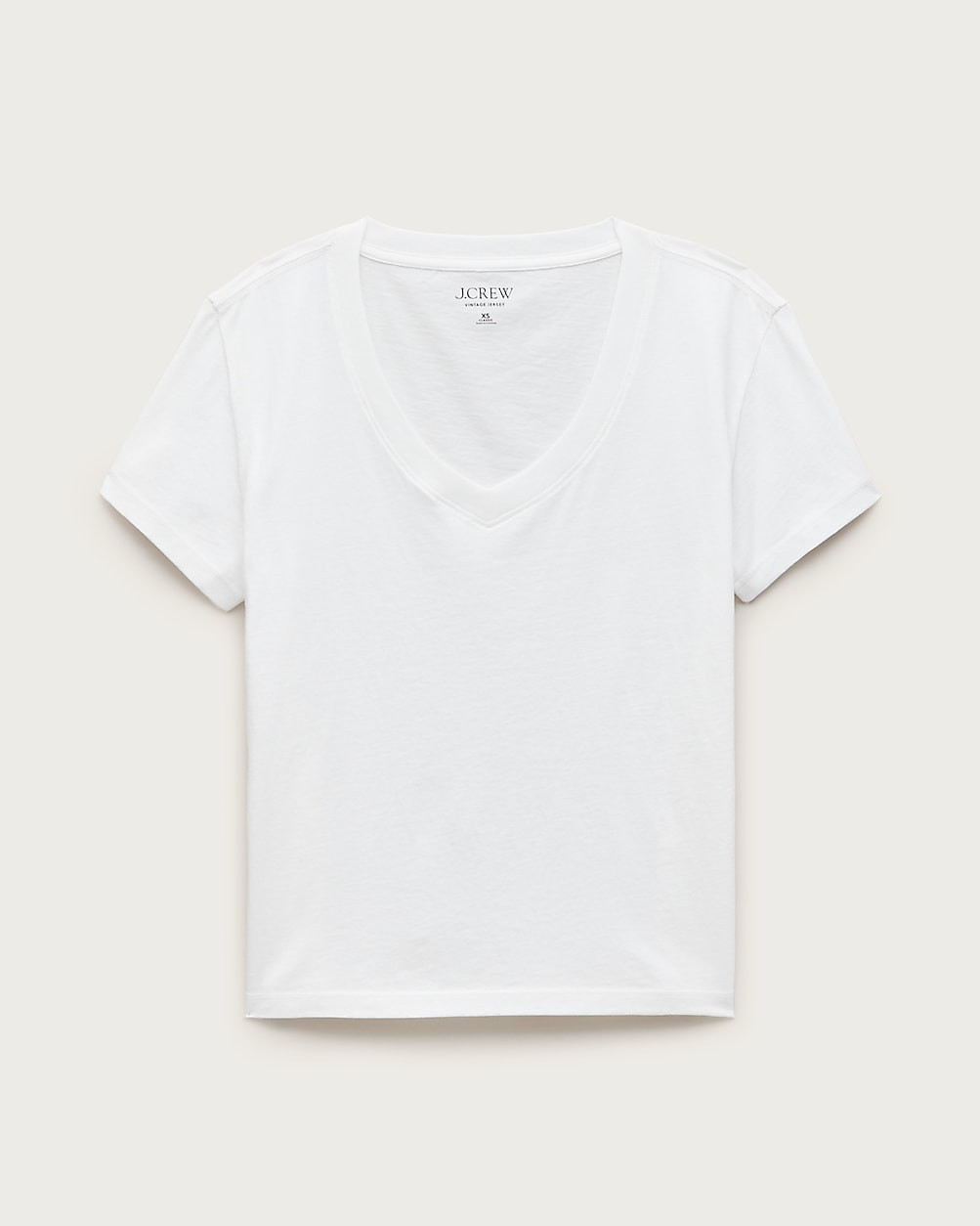 New vintage jersey relaxed V-neck T-shirt | J. Crew US