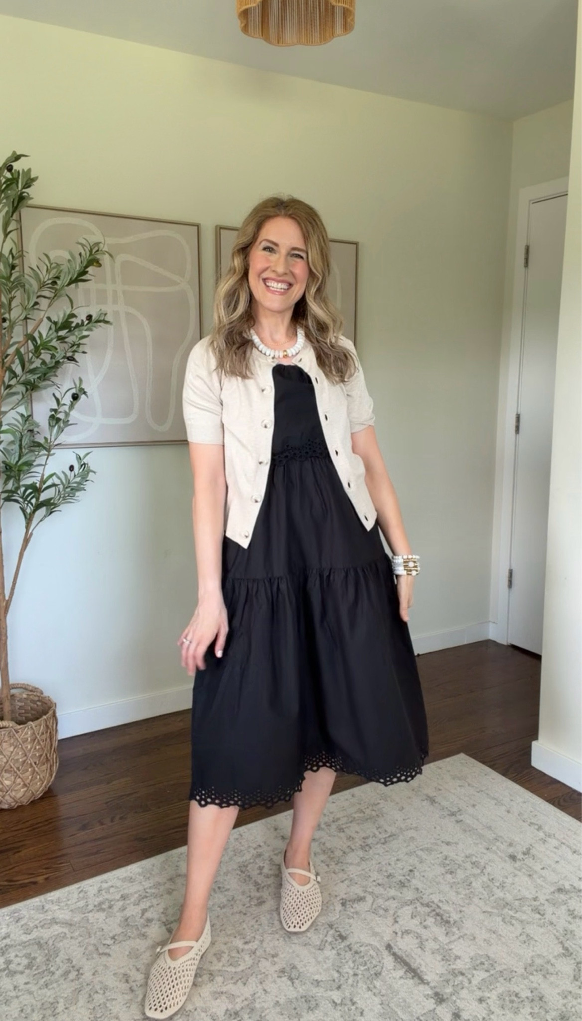 Grabbed this short sleeve cardigan in tan and green, great for summer! Fits tts I’m a small. #walmartfashion

#LTKOver40
