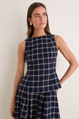 St Andrews Check Bini Top | Tuckernuck (US)