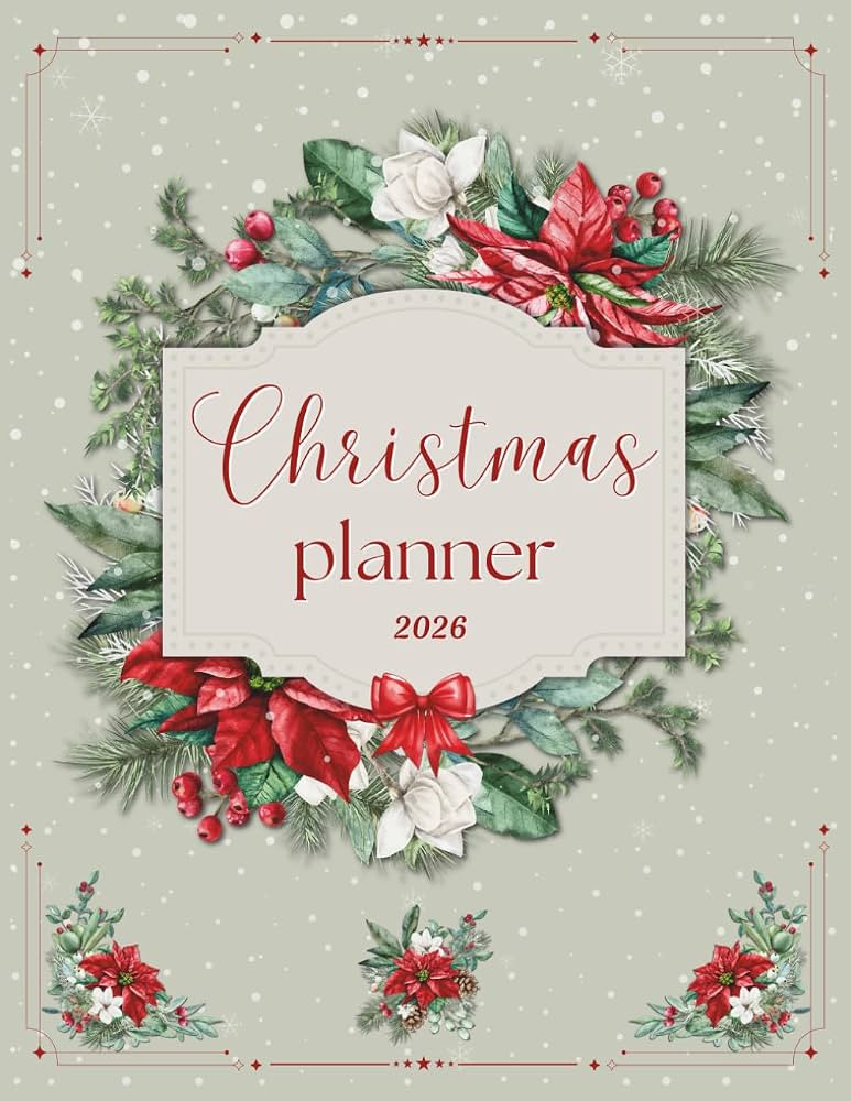 Christmas Planner 2026: A Holiday Organizer for a Stress-Free Christmas Season | Amazon (US)