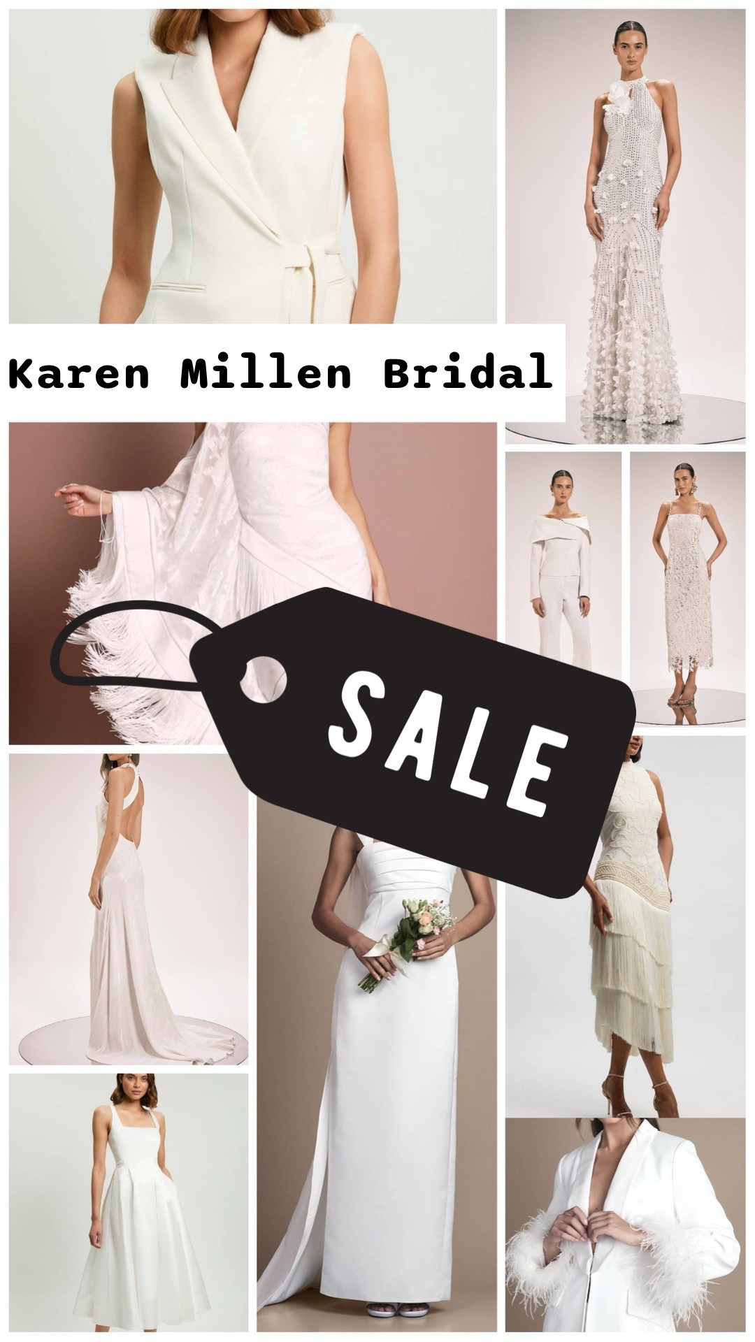 40% off almost everything at Karen Millen including bridal!

Reception dresses, bride wedding dresses, courthouse elopement dresses, long white dresses, minimalist wedding dresses, micro wedding dresses, bridal jumpsuits, bridal jackets, bridal separates.

#LTKWedding #LTKSeasonal #LTKSaleAlert