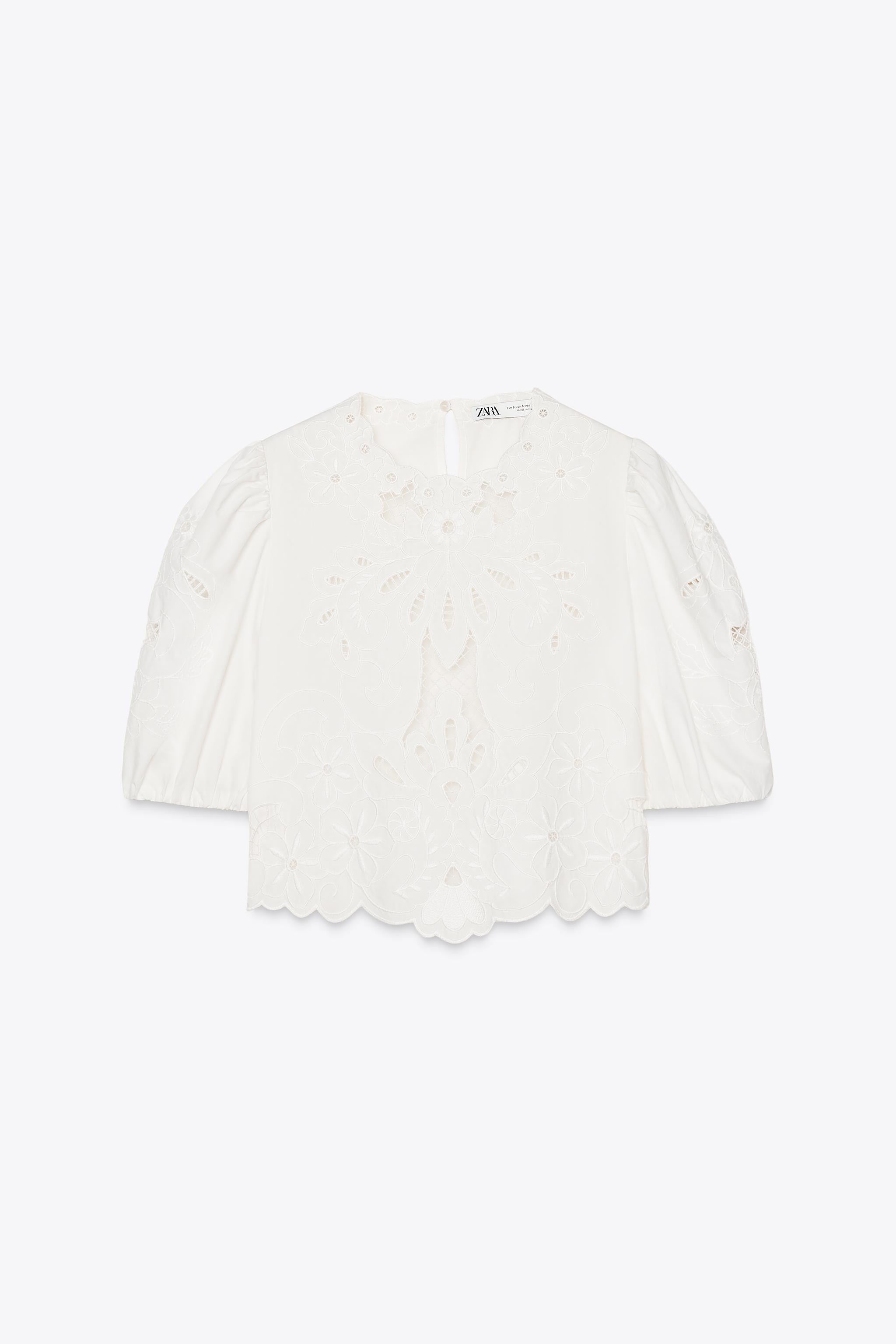 ZW COLLECTION ROMANTIC BLOUSE | Zara US