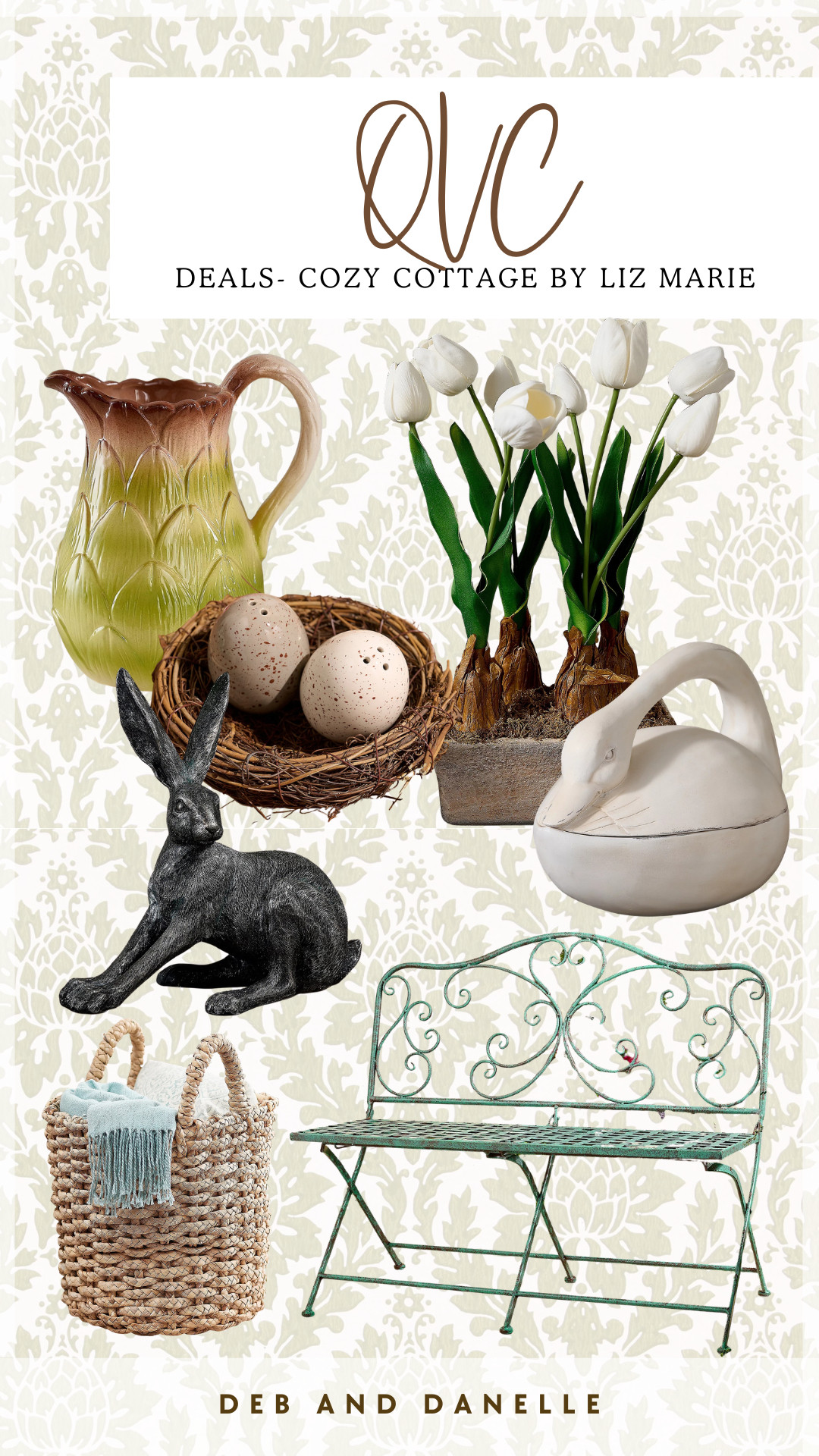 QVC has some amazing home decor finds from Cozy Cottage by Liz Marie. These faux tulips are absolutely stunning.  

 #LTKSeasonal #LTKHome #LTKSaleAlert
