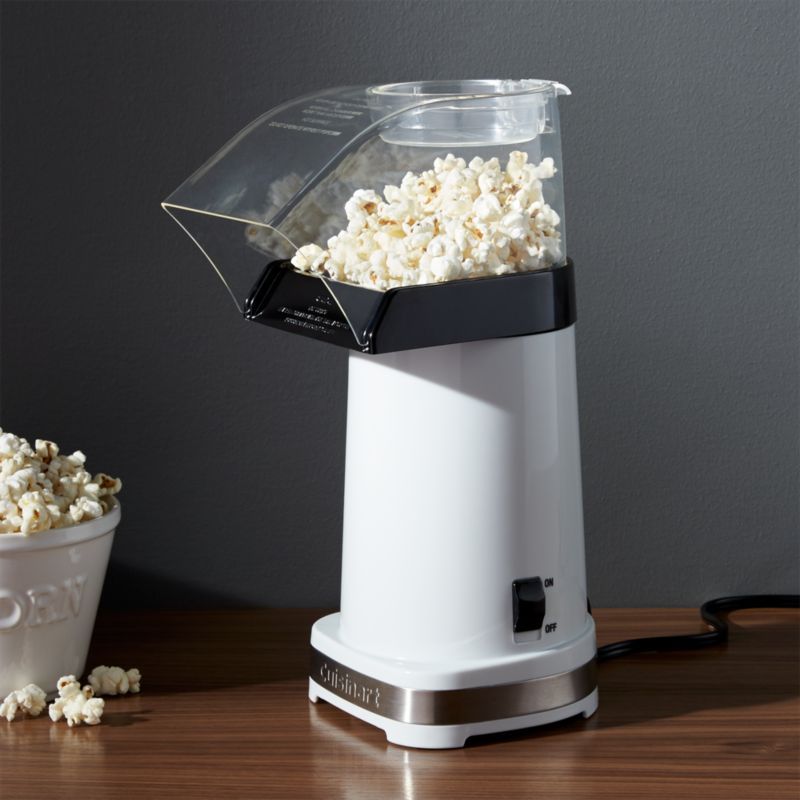 Cuisinart EasyPop Hot Air Popcorn Maker + Reviews | Crate and Barrel | Crate & Barrel