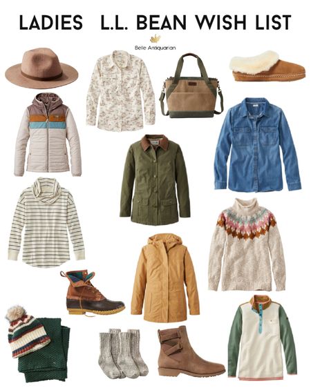 Need some gift ideas for the ladies in your life? LL Bean has some well-made, timeless pieces that will last a lifetime in her wardrobe !

#LTKshoecrush #LTKSeasonal #LTKstyletip