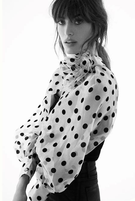 Puff sleeve polka dot perfection. #falloutfit

#LTKunder100