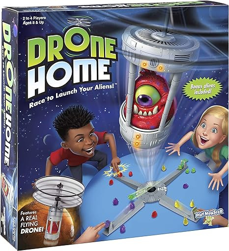 Drone Home -- First Ever Game With a Real, Flying Drone -- Great, Family Fun! -- For 2-4 Players ... | Amazon (US)