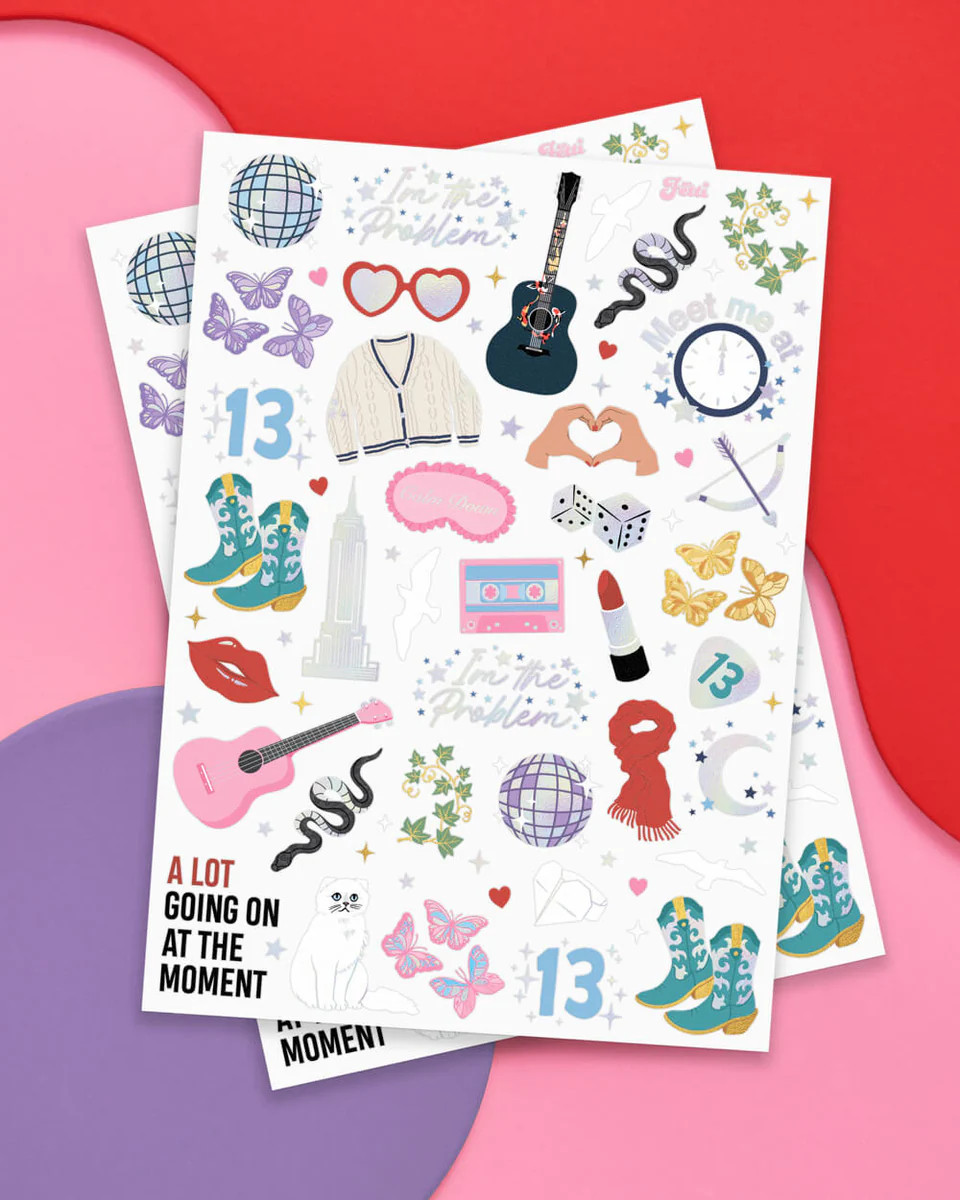 Taylor Swift Eras Tour Temporary Tattoos | Ellie and Piper