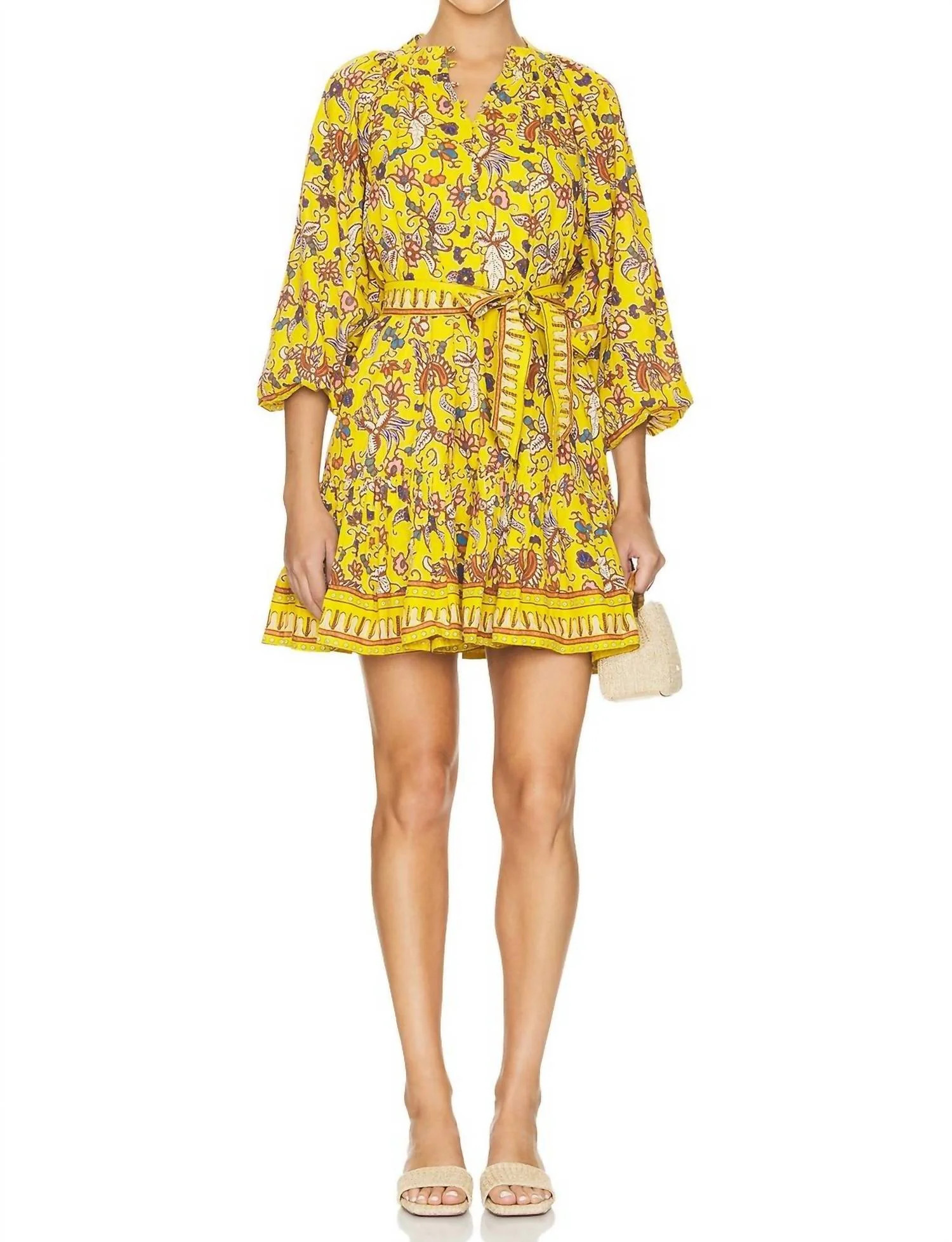 Elvia Mini Dress In Evora | Shop Simon