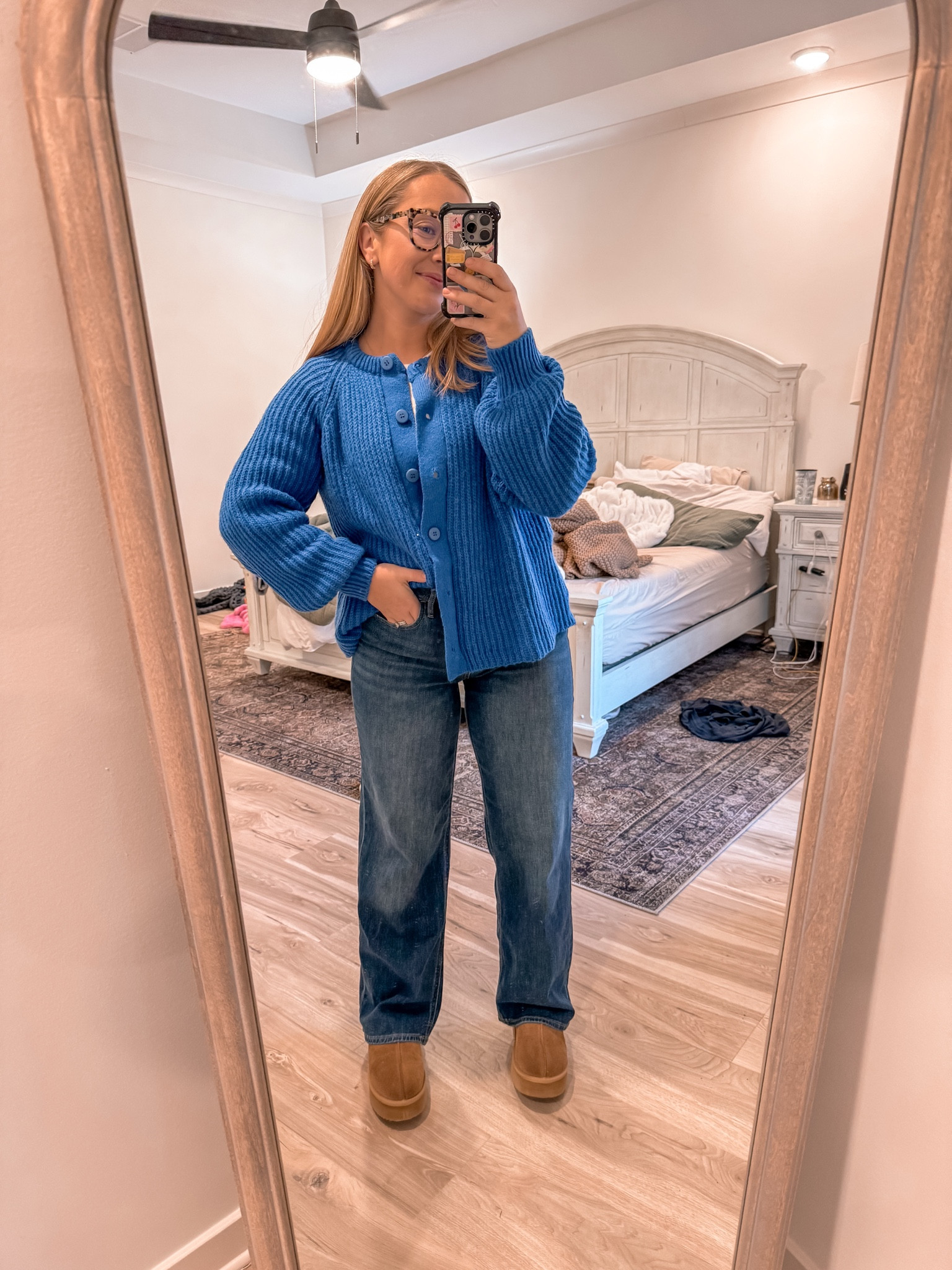 Casual winter outfit - chunky knit cardigan - old navy denim - Amazon sweater 

#LTKFindsUnder50 #LTKMidsize #LTKSeasonal