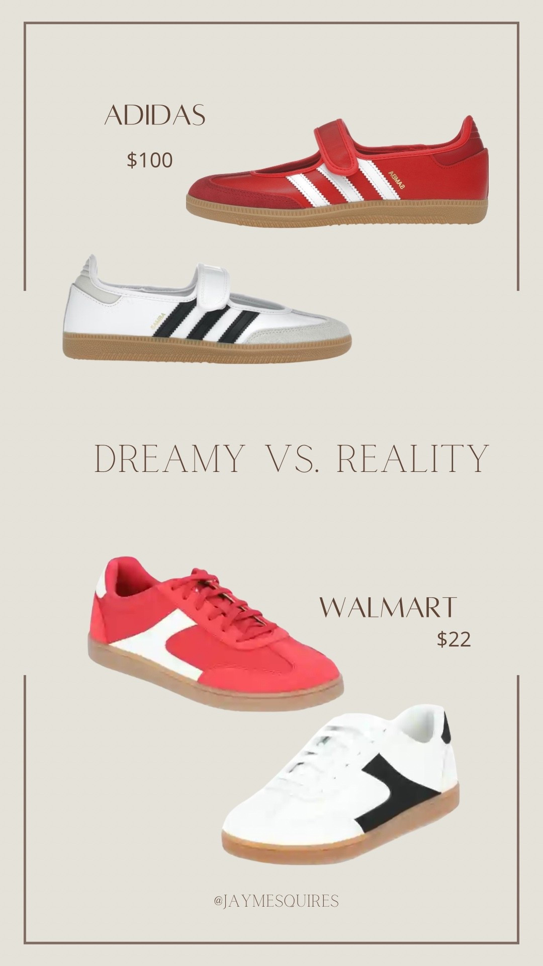 High and Low Options for the Adidas Jane Sambas look from Walmart! 

#LTKFindsUnder100 #LTKFindsUnder50 #LTKSaleAlert