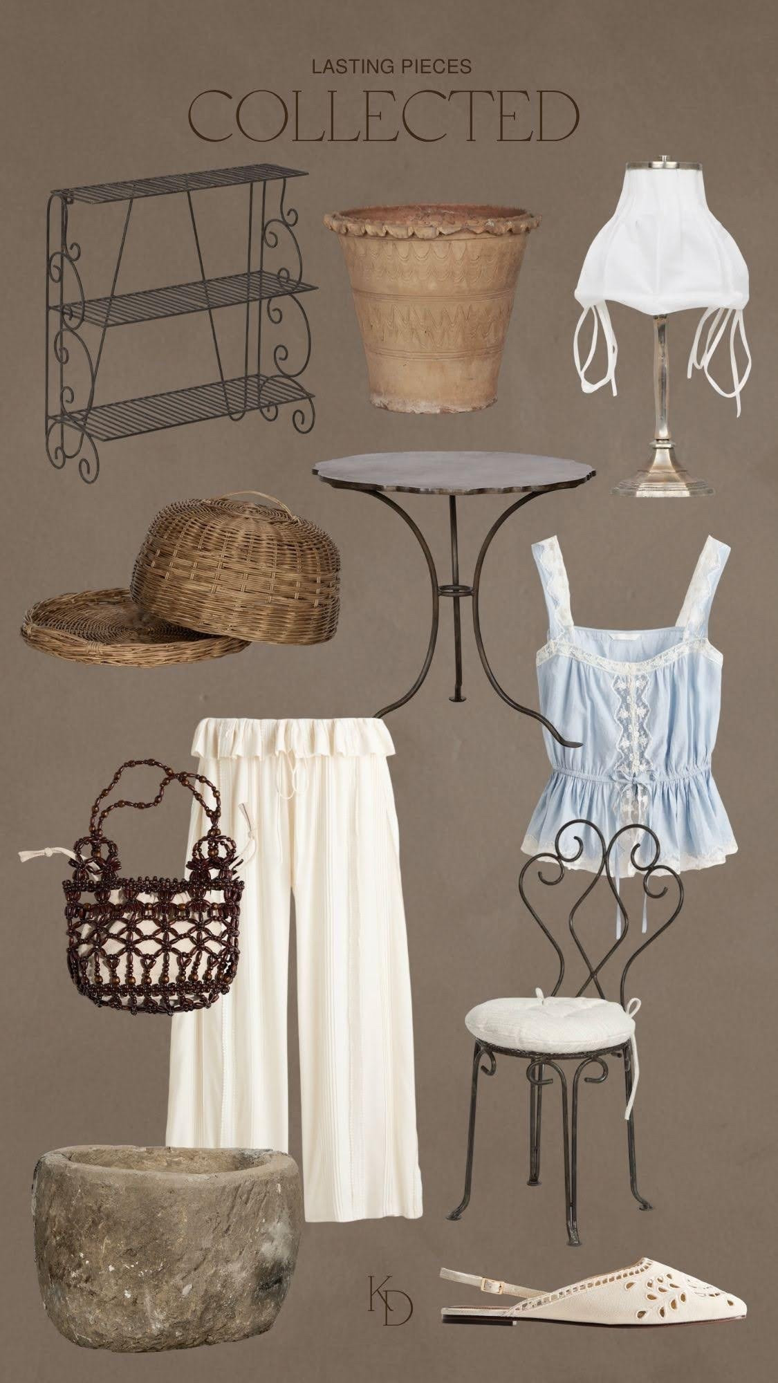lasting pieces COLLECTED 

#summerfinds #classicfit #summerclassics #summeroutfit #timelessdecor #patiofurniture #outdoordecor #rattandecor #cottageaesthetic #nancymeyers #wroughtironfurniture #europeaninspired #outdoorplanter #vintagedecor #oliveateliers 

#LTKSeasonal #LTKHome #LTKootd