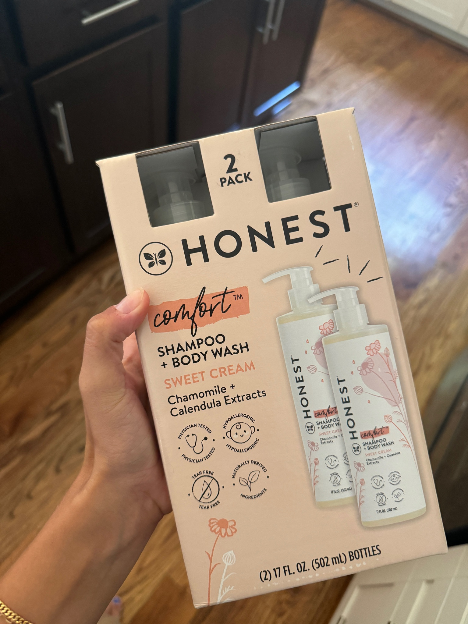 The best body wash and I was able to snag jumbo bottles for a great price! Only $13.98! We love the honest brand! 
