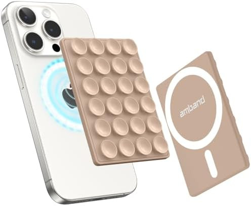 amBand Magnetic Suction Phone Mount Trendy Stocking Stuffers for Men Women Dad Mom Adults, Remova... | Amazon (US)