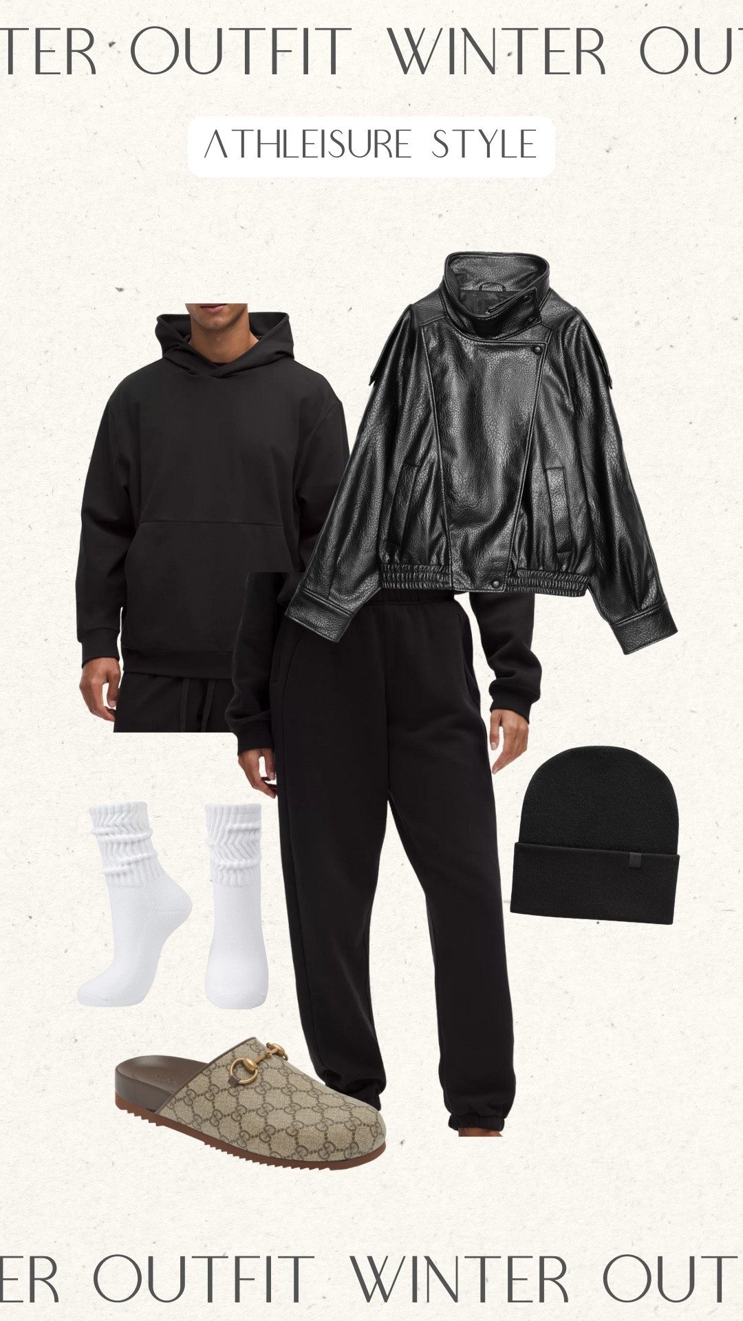 Winter athleisure style!

Zara jacket, leather jacket, winter fashion, Gucci clogs

#LTKootd #LTKSeasonal #LTKPetite