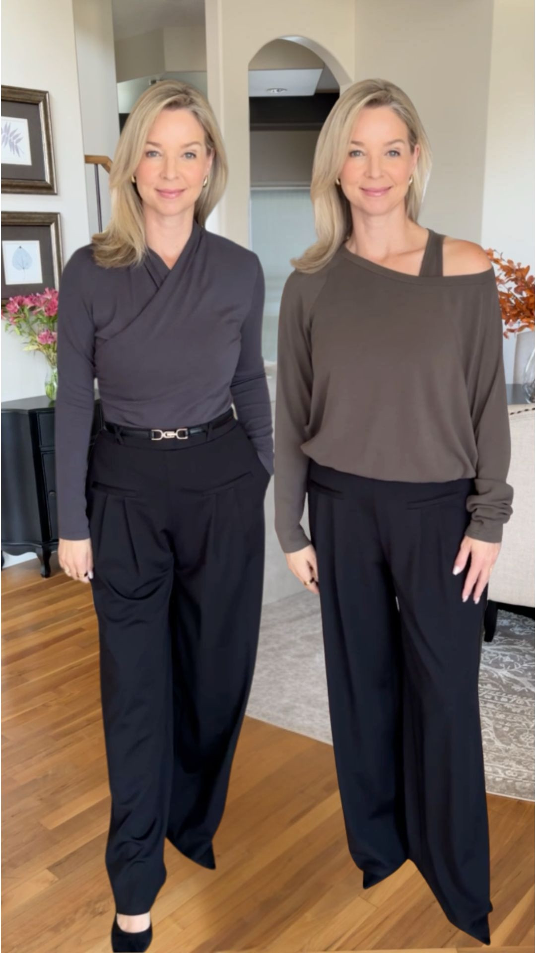 Proof you can look sophisticated for any occasion! 

Wearing size M in all pieces

Use this link to get 20% off automatically deducted at checkout:
  https://goaff.pro/karlalalton

OGL’s high quality basics are affordable, timeless and versatile.
Their fabrics are soft and comfortable and are designed to flatter.

The wide leg trouser comes in a variety of colors and made from bamboo fiber. The  wide leg and pleat details give a beautiful, breezy silhouette. 

Both tops are so incredibly soft - you really do need to experience this!! 

#LTKOver40 #LTKActive #LTKStyleTip