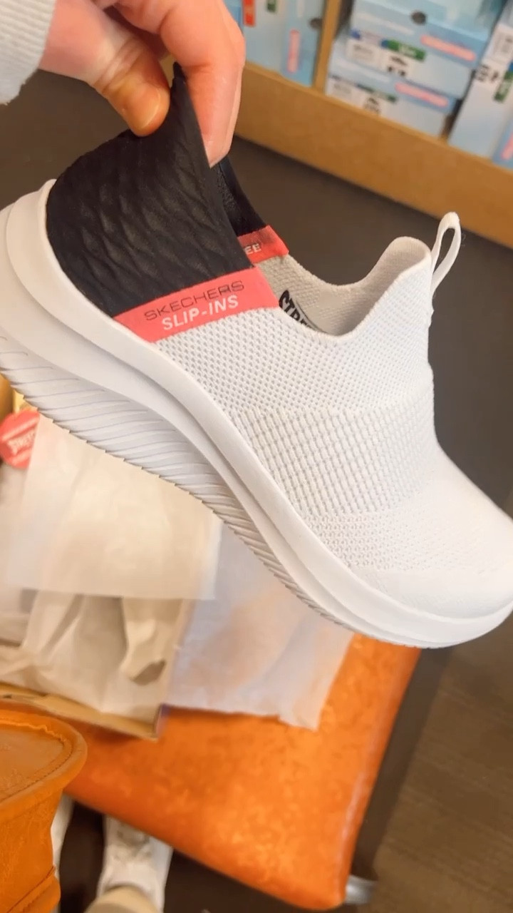 Slip In sneakers - No Hands, yes please!! 👏🏼🛍️ spring sneakers, summer sneakers, white sneakers, slip on sneakers, Skechers 

#LTKunder50 #LTKunder100 #LTKshoecrush