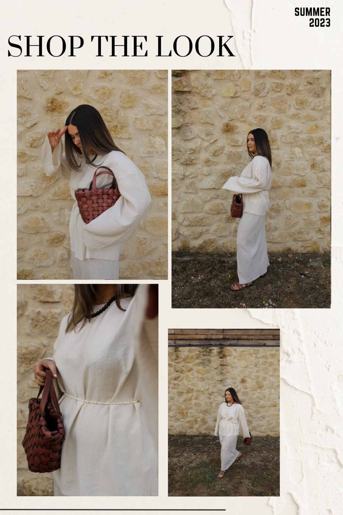 Linen maxi skirt look with matching shirt for a boho feel ✨ Cream, neutral aesthetic from Arket 

#LTKSeasonal #LTKunder100 #LTKeurope