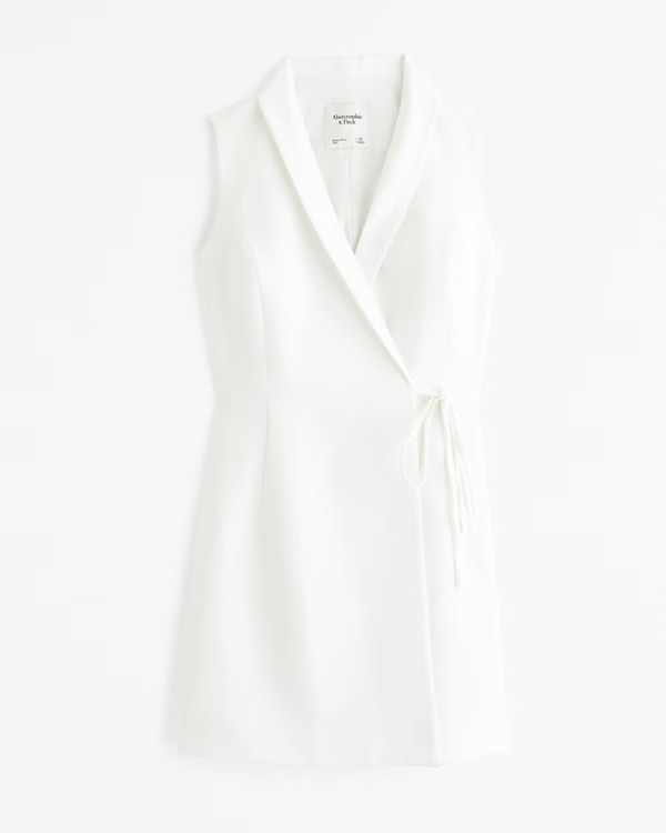 Women's Blazer Wrap Mini Dress | Women's Dresses & Jumpsuits | Abercrombie.com | Abercrombie & Fitch (US)