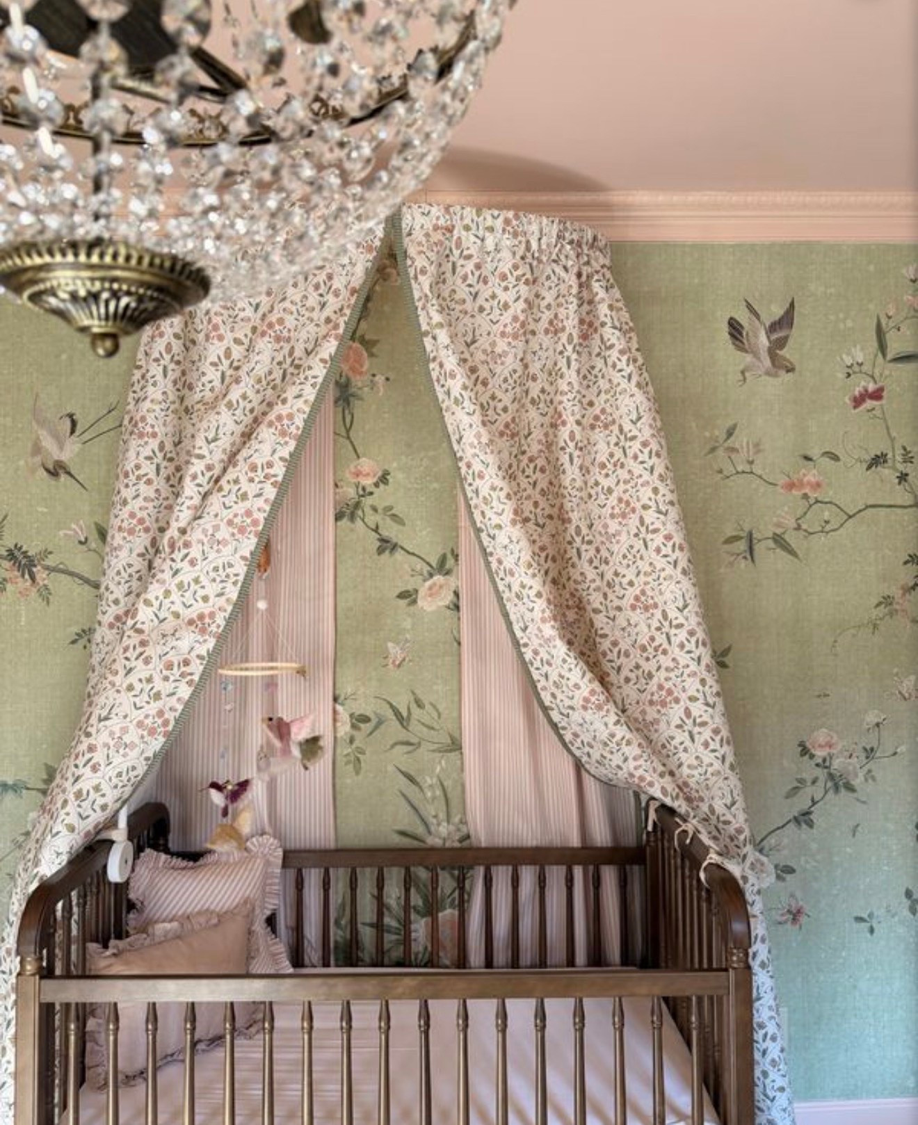 DIY crib canopy 🤍

#LTKHome #LTKBaby #LTKmomlife