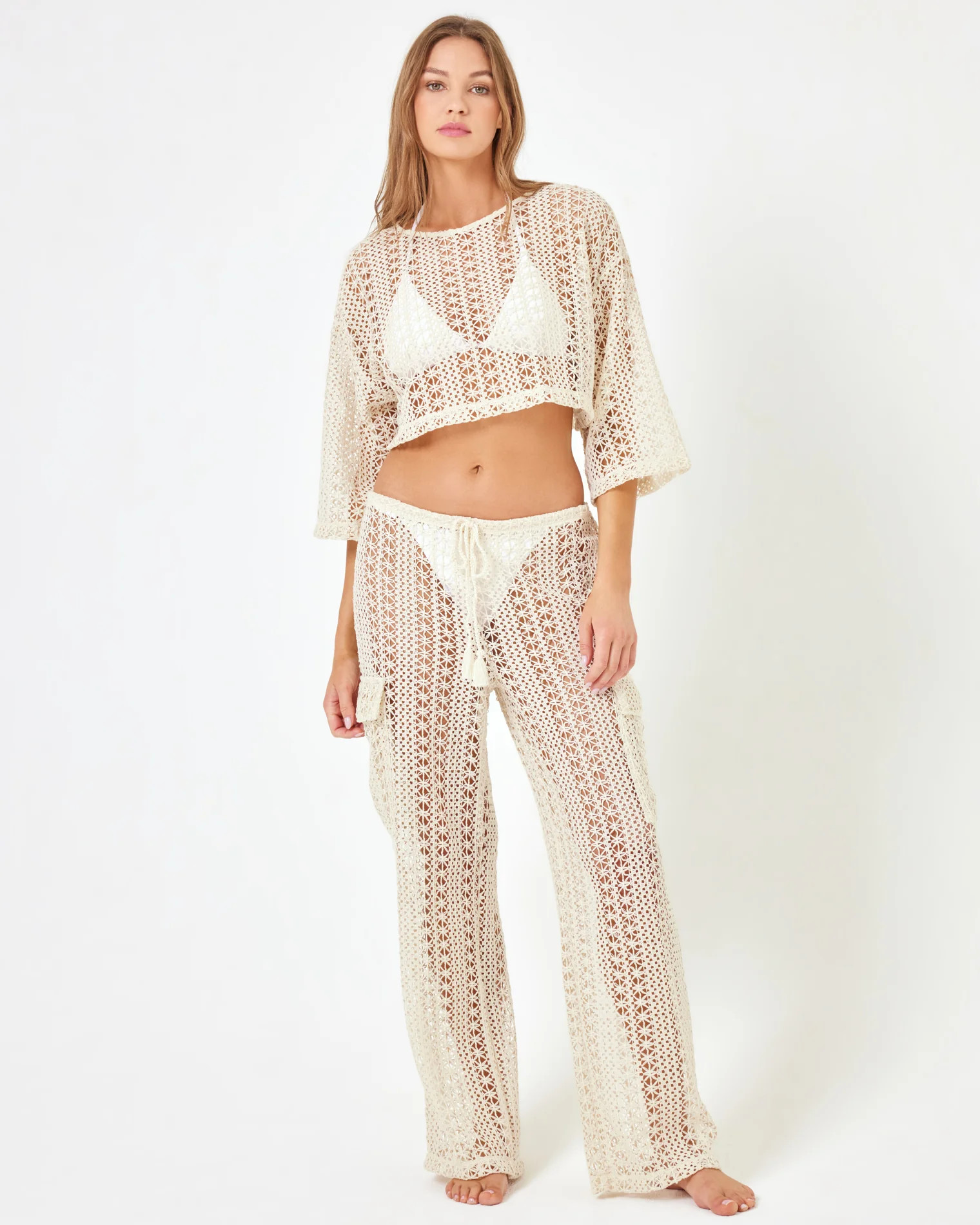 LSPACE X Anthropologie Gigi Top - Natural | L*Space