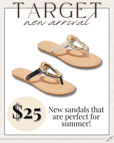 New sandals from Target just in time for summer! 

#LTKshoecrush #LTKSeasonal #LTKfindsunder50
