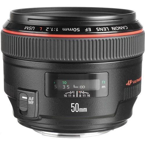 Canon EF 50mm f/1.2 L USM Lens for Canon Digital SLR Cameras - Fixed International Version (No wa... | Walmart (US)