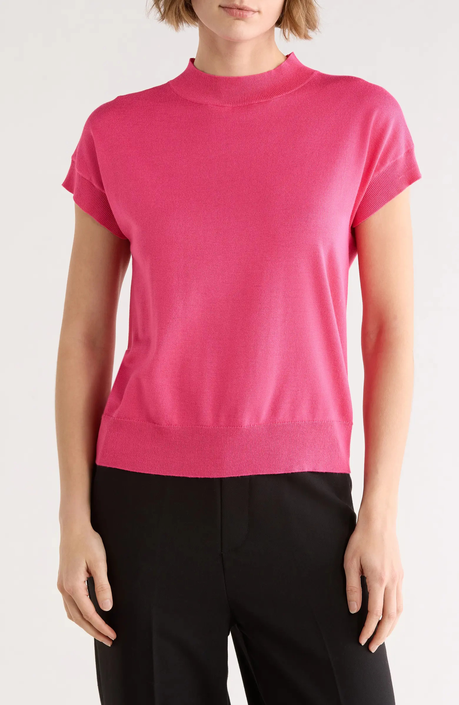 Short Sleeve Crew Sweater | Nordstrom Rack