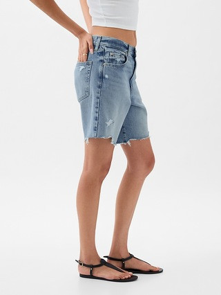 8" Mid Rise '90s Loose Denim Bermuda Shorts | Gap (US)