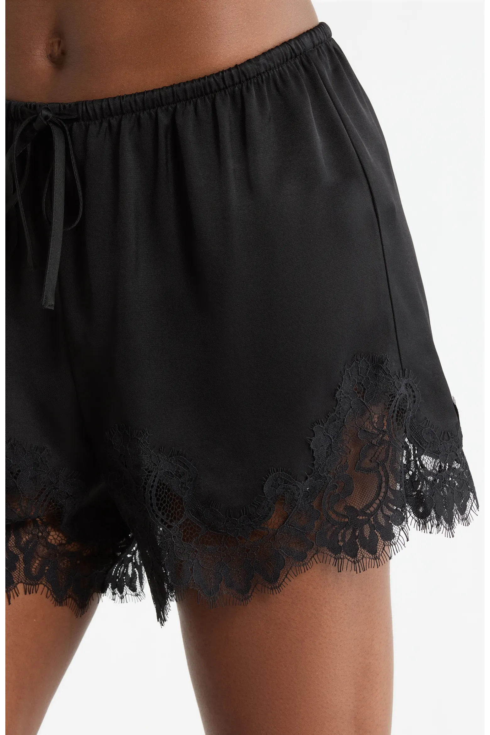 Midnight Lace Trim Camisole & Shorts (Women) | Nordstrom | Nordstrom