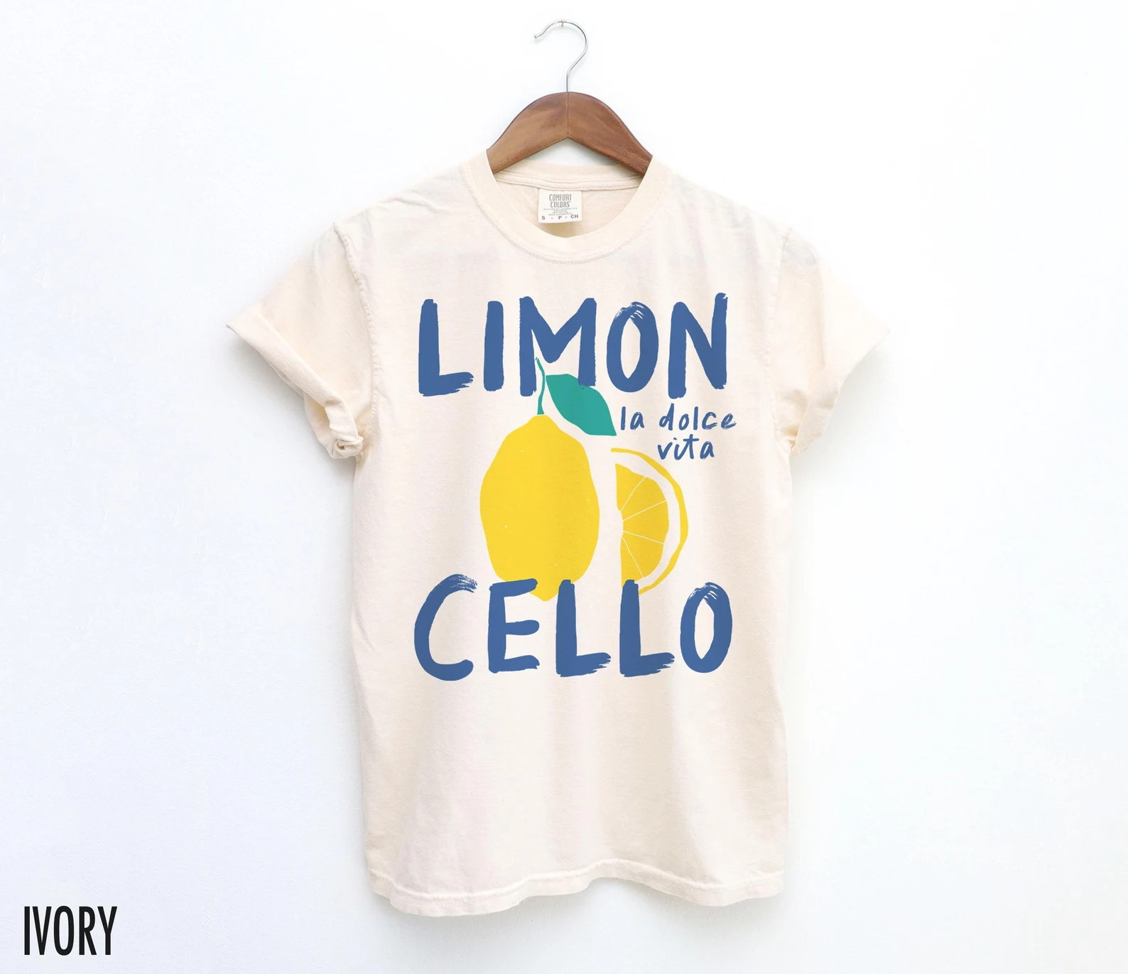 Limoncello Shirt, Lemon Shirt, Amalfi Coast, Italy Tshirt, Vacation T-shirt, Preppy Shirt, Lemons... | Etsy (Global)