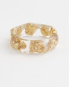 Lucite Gold Foil Bracelet | Chico's