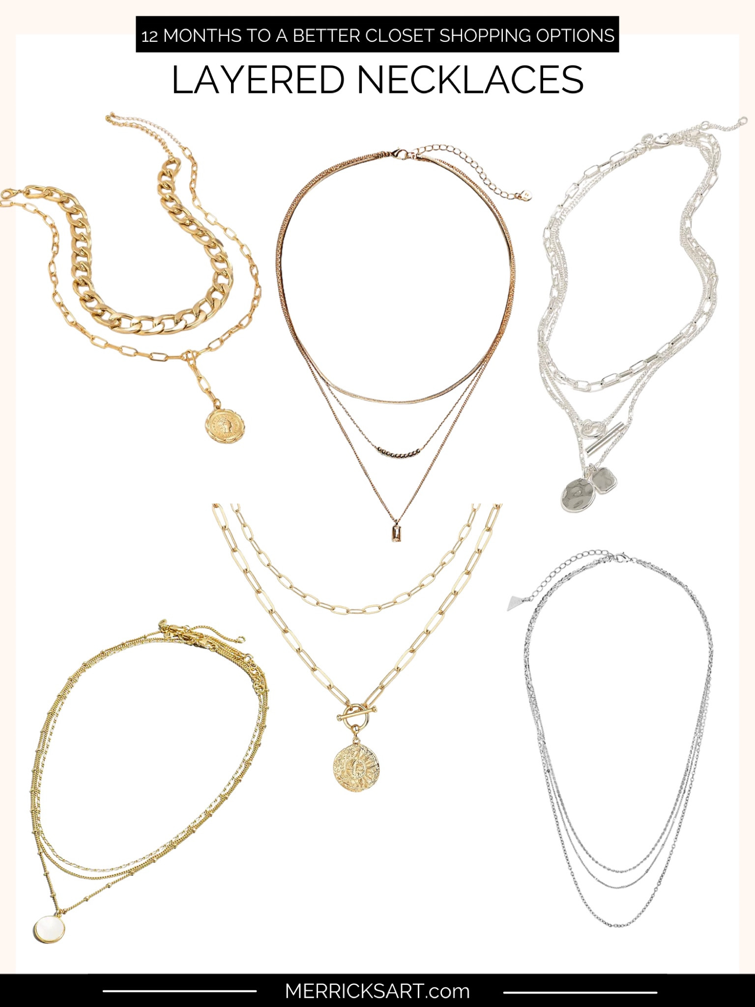 Layering necklaces closet staples 

#LTKStyleTip #LTKFindsUnder100 #LTKSeasonal