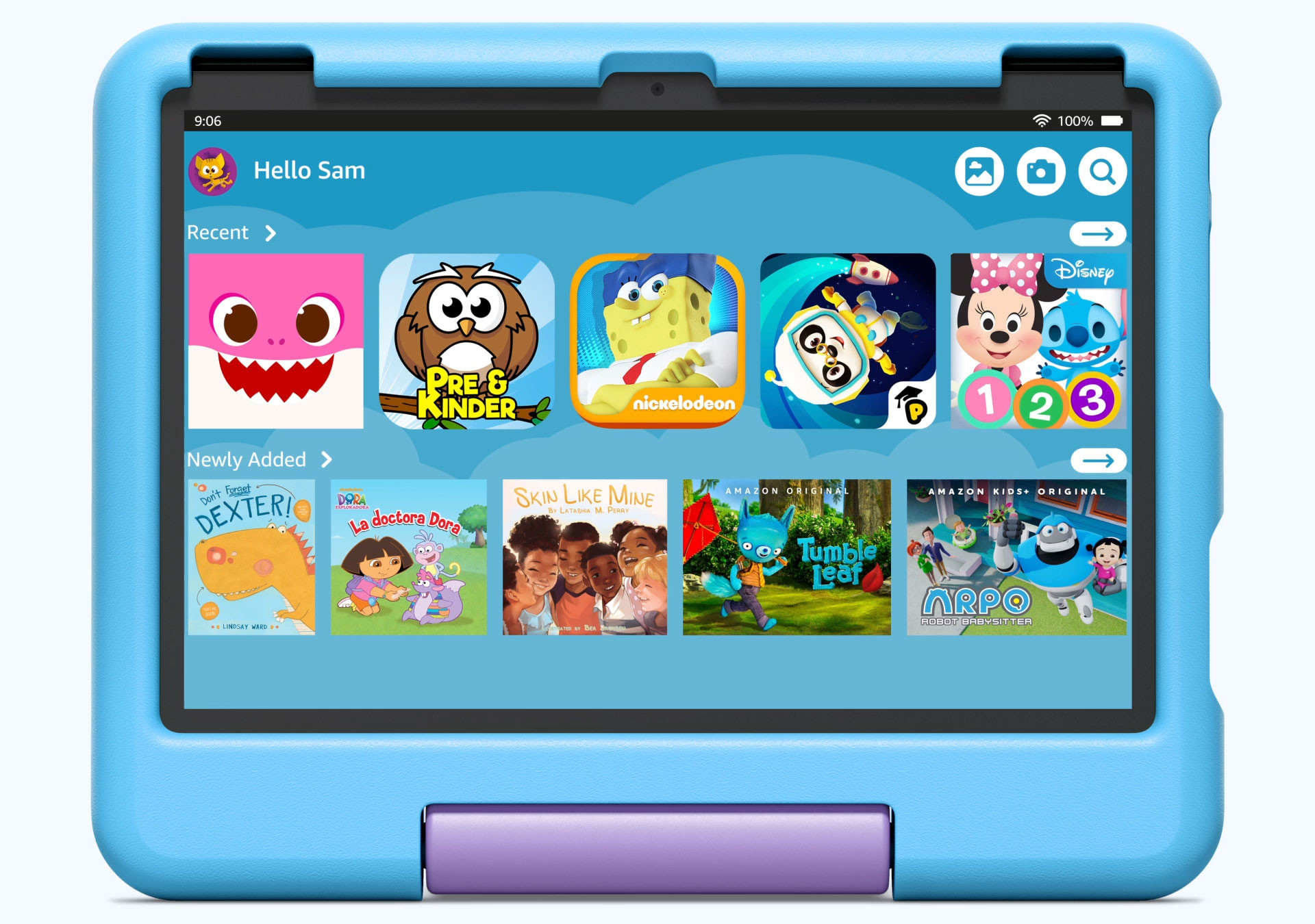 Amazon Fire 7 Kids tablet, ages 3-7. Top-selling 7" kids tablet on Amazon - 2022 | ad-free conten... | Amazon (US)